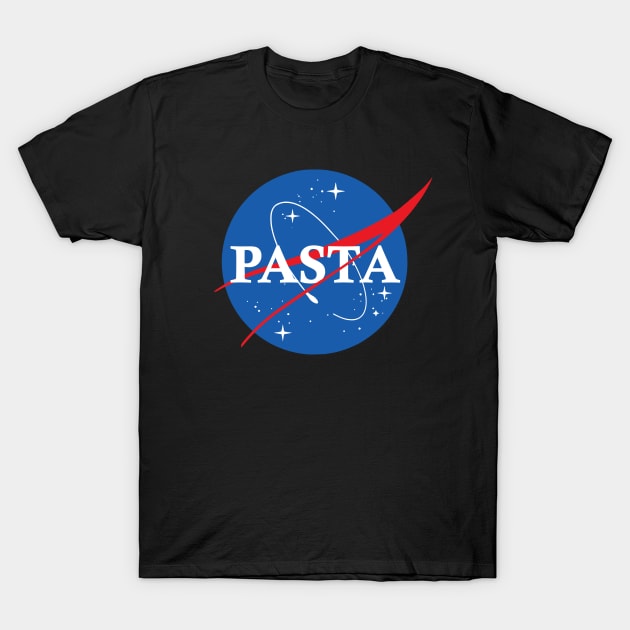 Nasa Pasta T-Shirt by Nerd_art